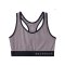 Under Armour Mid Keyhole Sport-BH Damen Lila F585 - lila