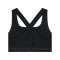 Under Armour Mid Sport-BH Damen Schwarz - schwarz