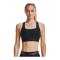 Under Armour Mid Sport-BH Damen Schwarz - schwarz