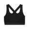 Under Armour Mid Sport-BH Damen Schwarz - schwarz