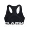 Under Armour Mid Sport-BH Damen Schwarz - schwarz