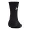 Under Armour Performance Cotton 3p Crw Socken Schwarz F008 - schwarz
