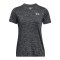 Under Armour Performance T-Shirt Damen Schwarz F001 - schwarz