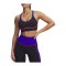 Under Armour Project Rock Sport-BH Damen Schwarz F001 - schwarz