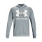 Under Armour Rival Fleece Big Logo Hoody Blau F465 - blau