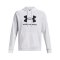 Under Armour Rival Fleece Logo Hoody Weiß F100 - weiss
