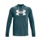 Under Armour Rival Terry Logo Hoody F716 - gruen