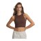 Under Armour Seamless Cotton Hand Tanktop Damen Braun F230 - braun
