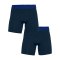 Under Armour Tech 6in Boxershort 2er Pack F400 - blau