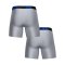 Under Armour Tech 6in Boxershort 2er Pack F408 - grau