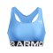 Under Armour UA HG Mid Branded-BLU Sport-BH Damen Blau F465 - blau