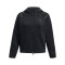Under Armour Unstoppable Fleece Kapuzenjacke Damen Schwarz F001 - schwarz