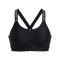Under Armour Zip Sport-BH Damen Schwarz F001 - schwarz