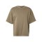 Urban Classic Heavy Washed Boxy T-Shirt Grün - gruen