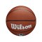 Wilson NBA Brooklyn Nets Basketball Indoorball Schwarz - braun
