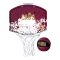 Wilson NBA Team Mini Hoop Cle Cavaliers Basketball Miniball Silber - silber