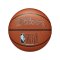 Wilson NBA Forge Plus Eco Basketball Indoorball Grau - braun