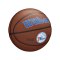 Wilson NBA Philadelphia 76ers Basketball Indoorball Gold - braun