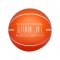 Wilson WNBA Dribbler Fire Trainingsball Orange - orange