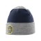 WRC College Striped Beanie Grau - grau