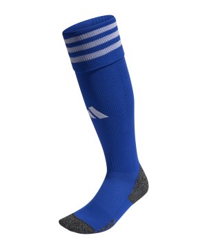 adidas-adisock-23-strumpfstutzen-blau-weiss-grau-ht5028-teamsport_front.png