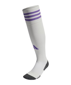 adidas-adisock-23-strumpfstutzen-weiss-lila-grau-ht5025-teamsport_front.png