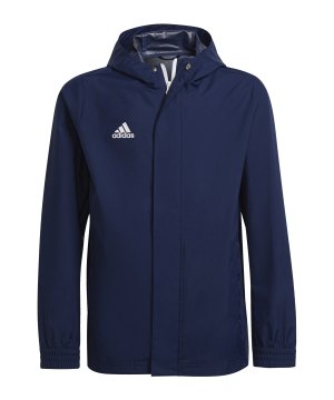 adidas-entrada-22-allwetterjacke-kids-blau-h57511-teamsport_front.png