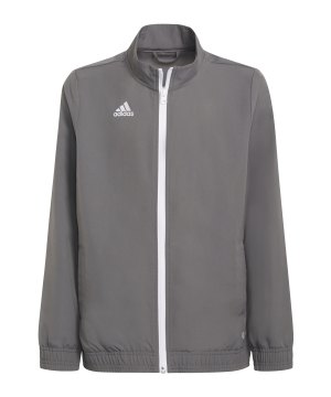 adidas-entrada-22-praesentationsjacke-kids-grau-h57539-teamsport_front.png