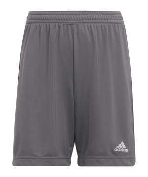 adidas-entrada-22-short-kids-grau-h57507-teamsport_front.png