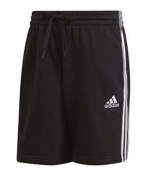 adidas-essentials-3-stripes-short-schwarz-weiss-gk9597-fussballtextilien_front.png