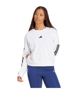 adidas-essentials-3-stripes-sweatshirt-damen-weiss-jd5285-laufbekleidung_front.png