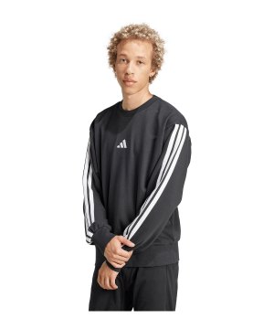 adidas-essentials-3-stripes-sweatshirt-schwarz-je6372-laufbekleidung_front.png