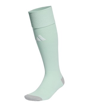 adidas-milano-23-strumpfstutzen-tuerkis-weiss-grau-ib7823-teamsport_front.png