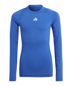 adidas-techfit-shirt-langarm-kids-blau-ia2026-underwear_front.png