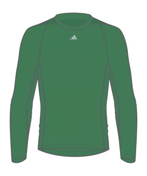 adidas-techfit-sweatshirt-gruen-iw8514-underwear_front.png