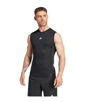 adidas-techfit-tanktop-schwarz-je6694-laufbekleidung_front.png
