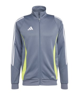 adidas-tiro-24-trainingsjacke-grau-gelb-iv6939-teamsport_front.png