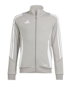 adidas-tiro-24-trainingsjacke-kids-grau-weiss-ir9508-teamsport_front.png
