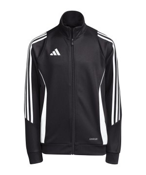 adidas-tiro-24-trainingsjacke-kids-schwarz-weiss-ij9958-teamsport_front.png