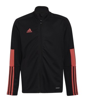 adidas-tiro-essential-trainingsjacke-kids-schwarz-hf0296-fussballtextilien_front.png
