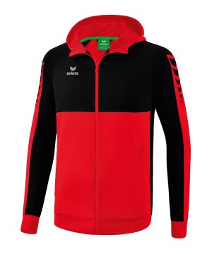 erima-six-wings-kapuzenjacke-kids-rot-schwarz-1032253-teamsport_front.png