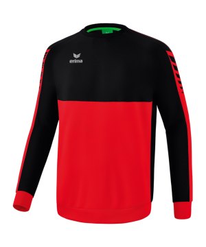 erima-six-wings-sweatshirt-rot-schwarz-1072225-teamsport_front.png