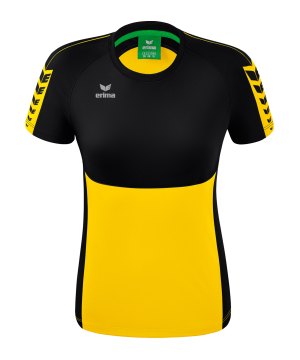 erima-six-wings-t-shirt-damen-gelb-schwarz-1082224-teamsport_front.png
