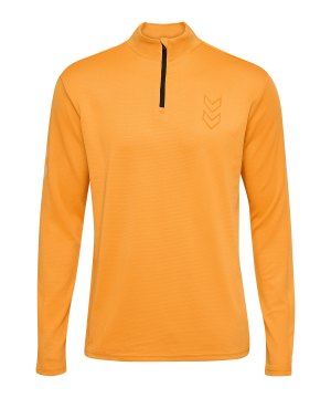hummel-active-pl-half-zip-sweatshirt-orange-f3237-224509-indoor_front.png