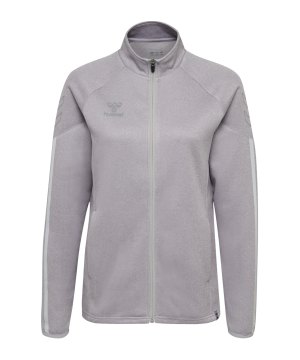 hummel-cima-zip-jacke-damen-grau-f4169-205495-fussballtextilien_front.png