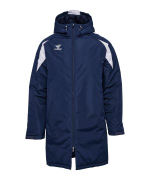 hummel-core-2-0-bench-jacke-blau-f7929-230879-teamsport_front.png