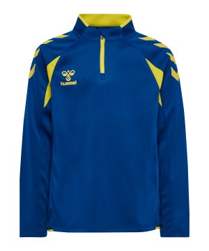hummel-core-2-0-half-zip-top-kids-blau-f8606-230833-indoor_front.png