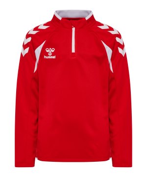 hummel-core-2-0-half-zip-top-kids-rot-f3946-230833-indoor_front.png