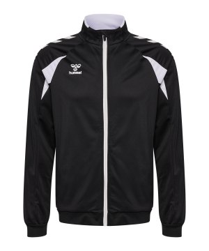 hummel-core-2-0-track-zip-jacke-schwarz-f2114-230859-indoor_front.png