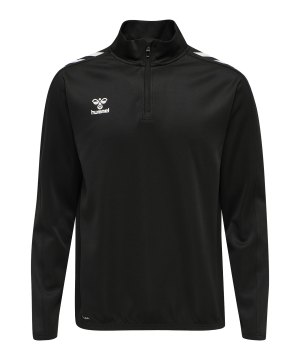 hummel-core-xk-half-zip-sweatshirt-schwarz-f2042-211479-indoor_front.png